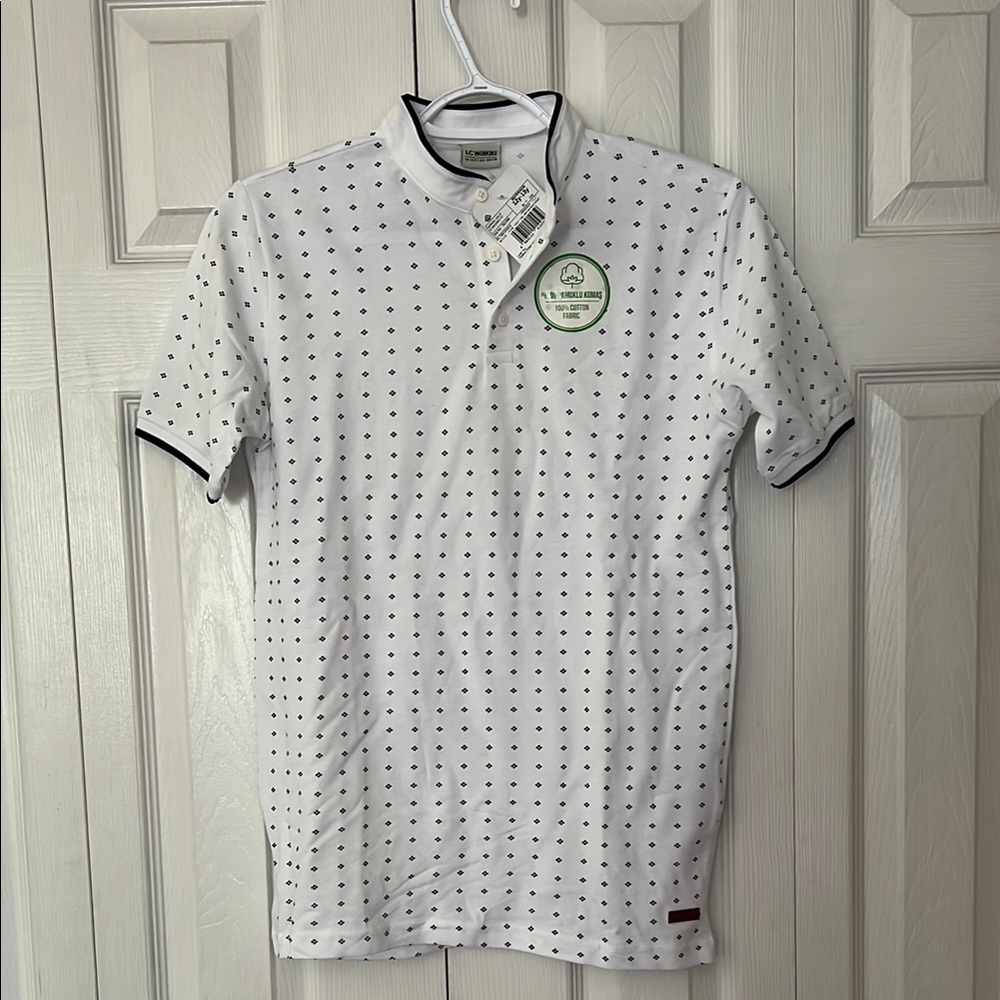 White Dotted Boy’s Shirt